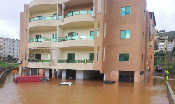 Storm hits Lebanon